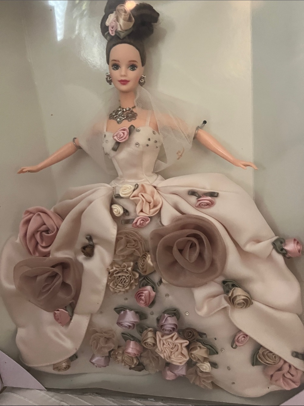 Rare VNT Antique Rose FAO SCHWARZ Barbie 1st Edition